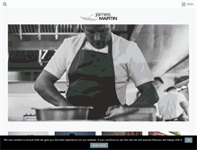 Tablet Screenshot of jamesmartinchef.co.uk